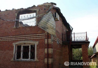 Разрушен частный дом - Telmanovo_artobstrel_1.jpg