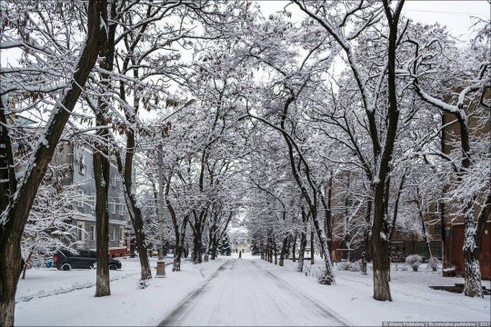 Новости, фото и видео из Краматорска, как живет город - Kramatorsk-snowing (2).jpg