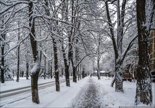 Новости, фото и видео из Краматорска, как живет город - Kramatorsk-snowing (3).jpg