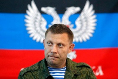 Александр Захарченко, лидер ополченцев ДНР