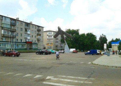 Центральная площадь Новоазовска