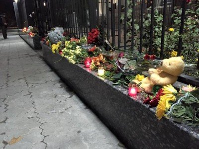 Цветов за день накопилось нормально