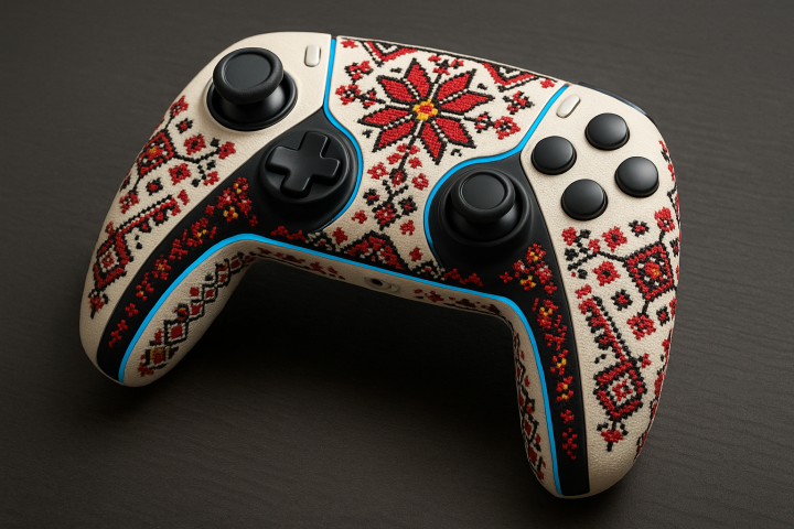 Ігри з українською локалізацією - загальна тема - 20250729_1158_Futuristic Embroidery Joystick_simple_compose_01k1apcnavects6482wcms5d6h.png