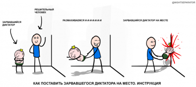 Как должна поступить Россия с зажравшимся диатктором