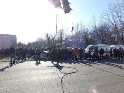 Массовый митинг в Константиновке