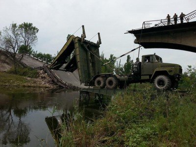 Монтаж моста