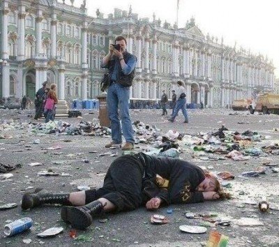 Нажрались!