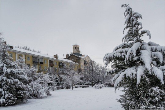 Новости, фото и видео из Краматорска, как живет город - Kramatorsk-snowing (4).jpg