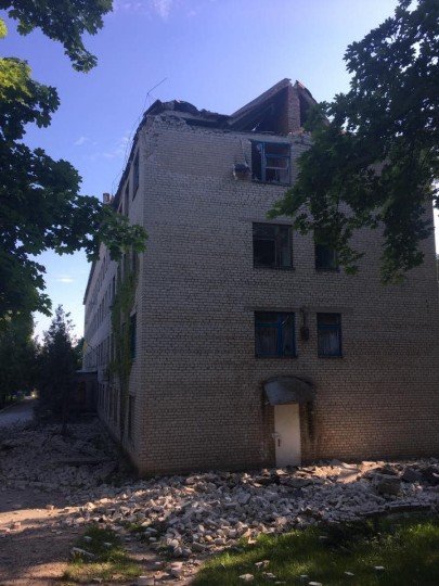 Обстановка в городе Красногоровка, перекличка и обсуждение важных событий - obstrel-Krasnogorovka (3).jpg