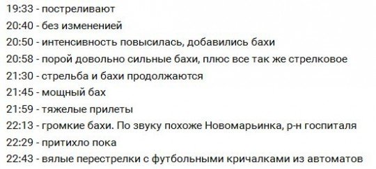 Обстановка в городке Марьинка - Marik.jpg