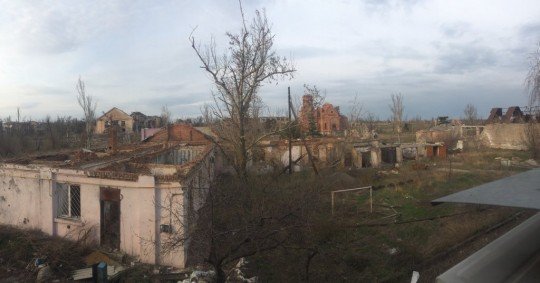Обстановка в городке Пески, ситуация с военными действиями и перекличка - pesky (3).jpg