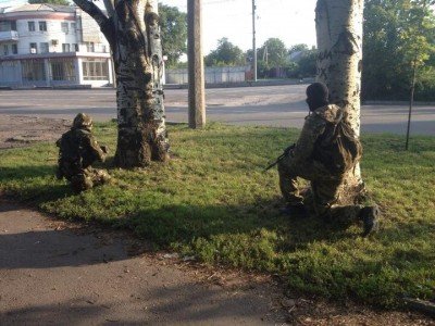 Оплот в действии, Донецк