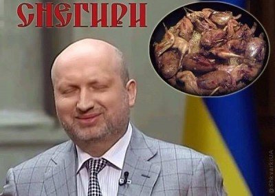 Пастор в предвкушении жаркого из снегирей