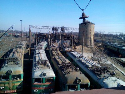 Поезда в отстойнике не пострадали