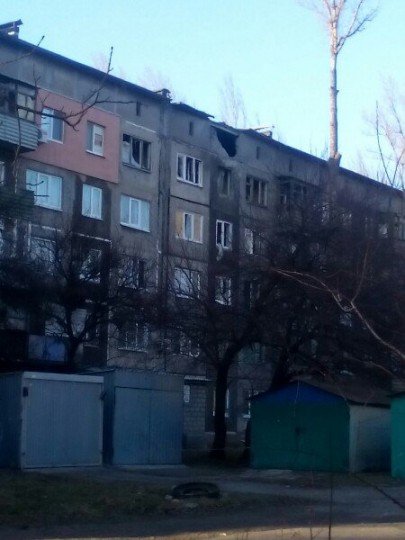 Попадание по улице Менделеева