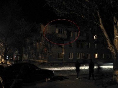 Попадание в балкон в сталинку
