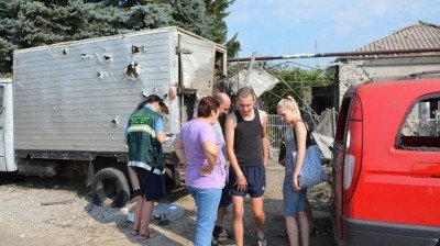 Последствия обстрела Сартаны