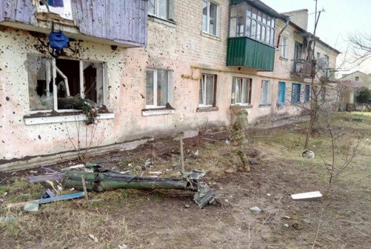 Пострадавший жилой дом