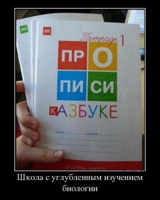 Про писи к азбуке