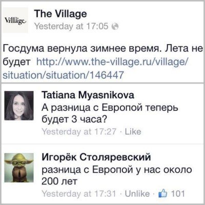 Разница во времени