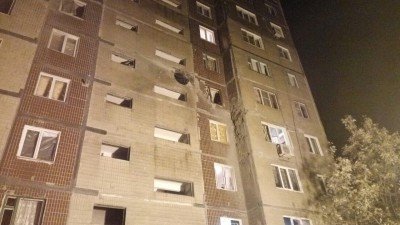 Разрушения в многоэтажке