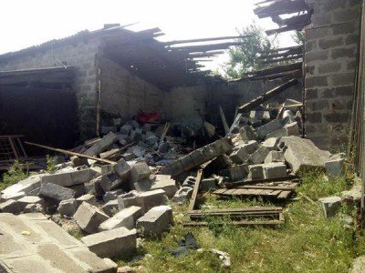 Судя по всему, попадание в гараж