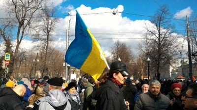 Украинцев на марше хватает
