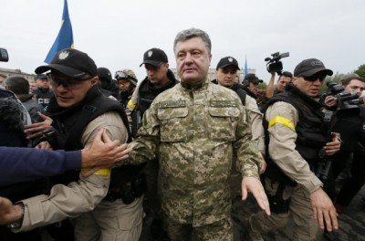 Выступление Петра Порошенко перед людьми